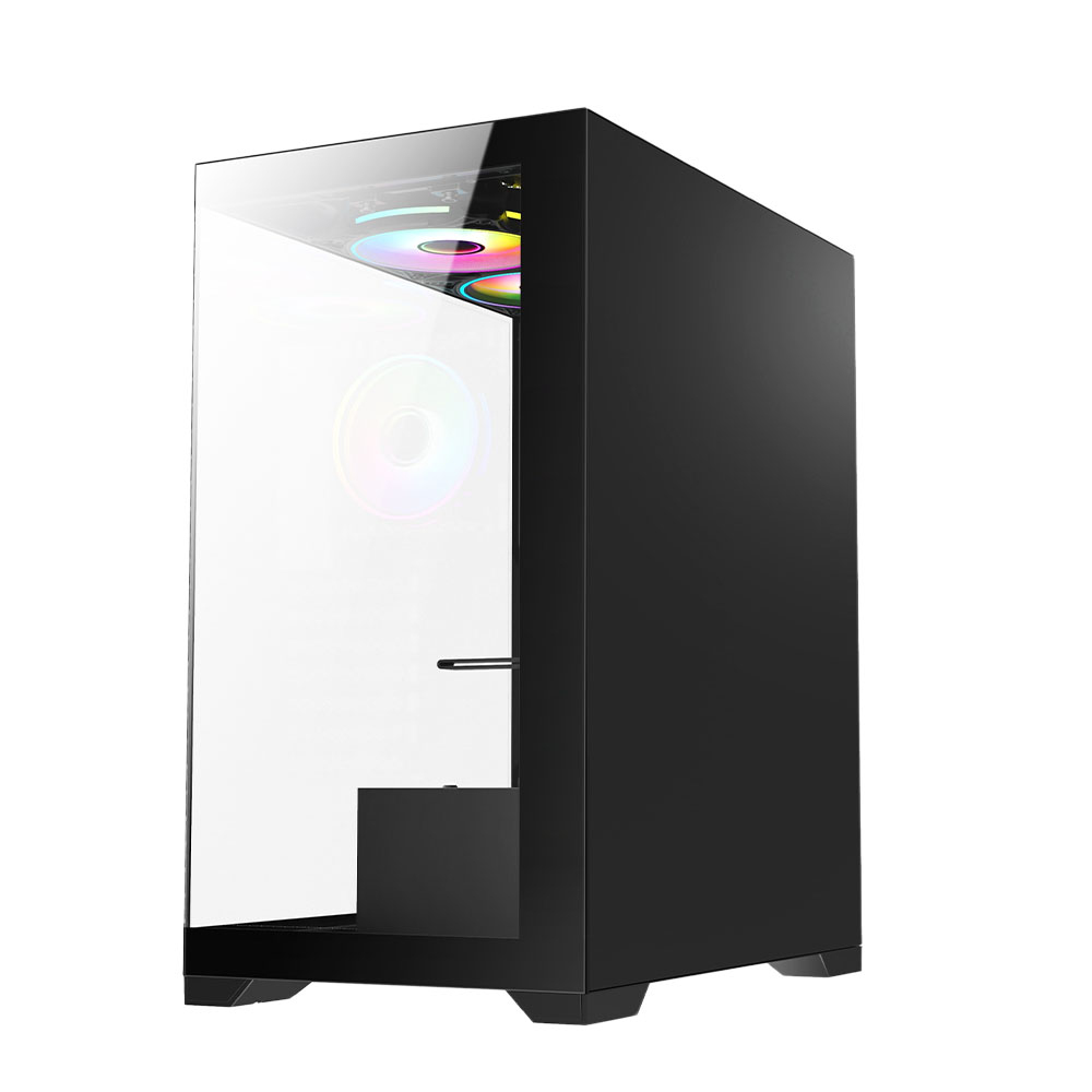 VIDA VETRO-BLK computer case Tower Black – image 3