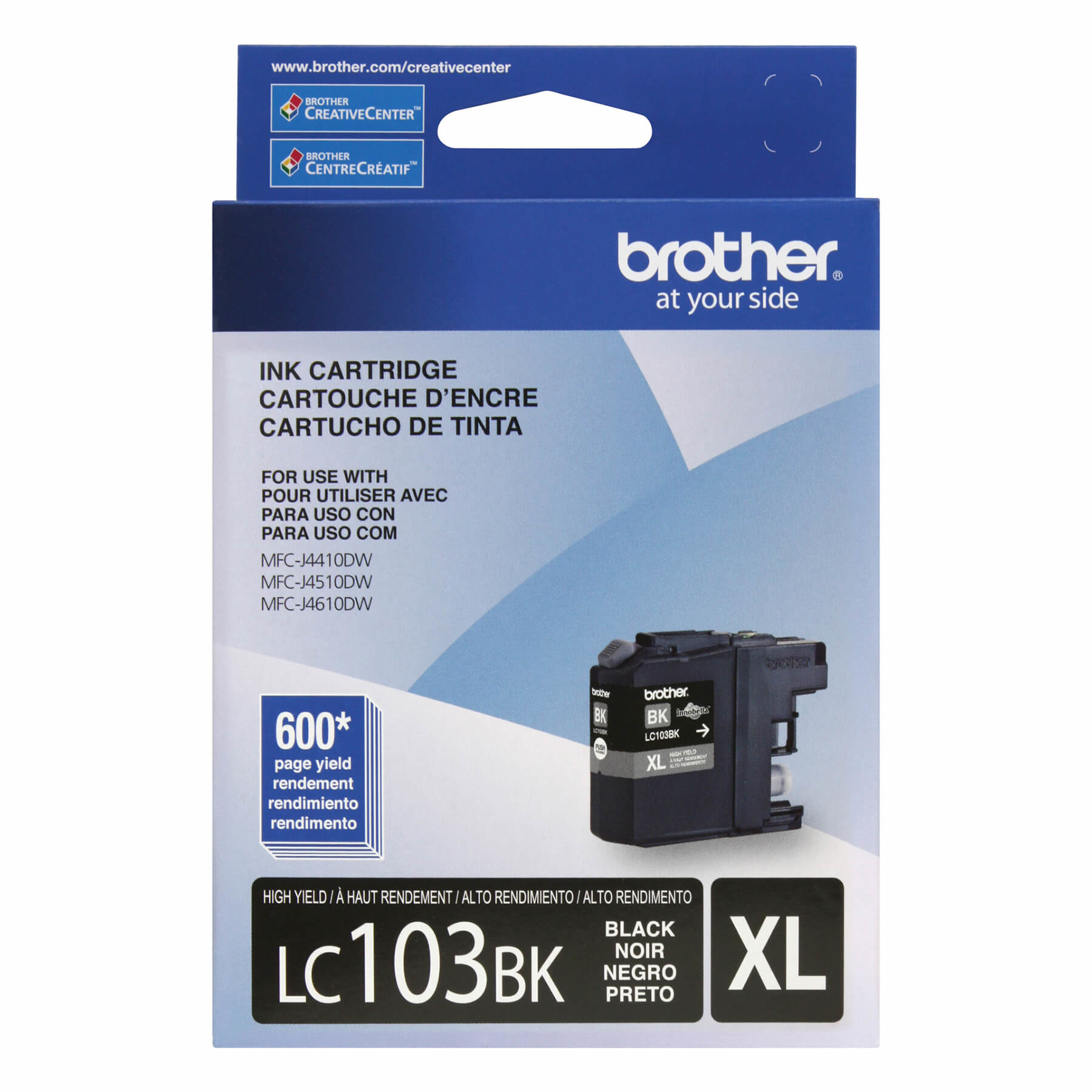 Brother LC-103BKS ink cartridge Original High (XL) Yield Black – image 1