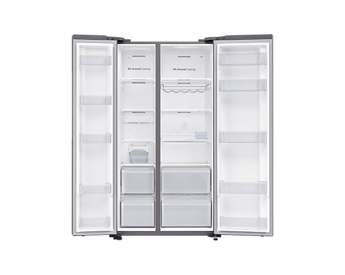 Samsung RS62R5011M9 side-by-side refrigerator Freestanding – image 4