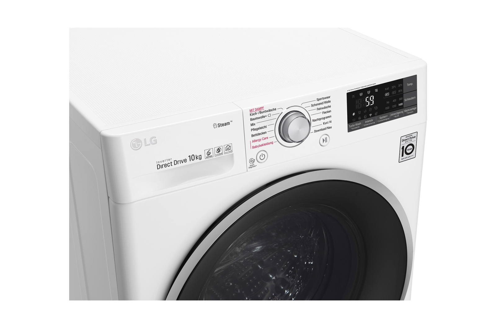LG F14WM10ATS1 washing machine Front-load – image 8