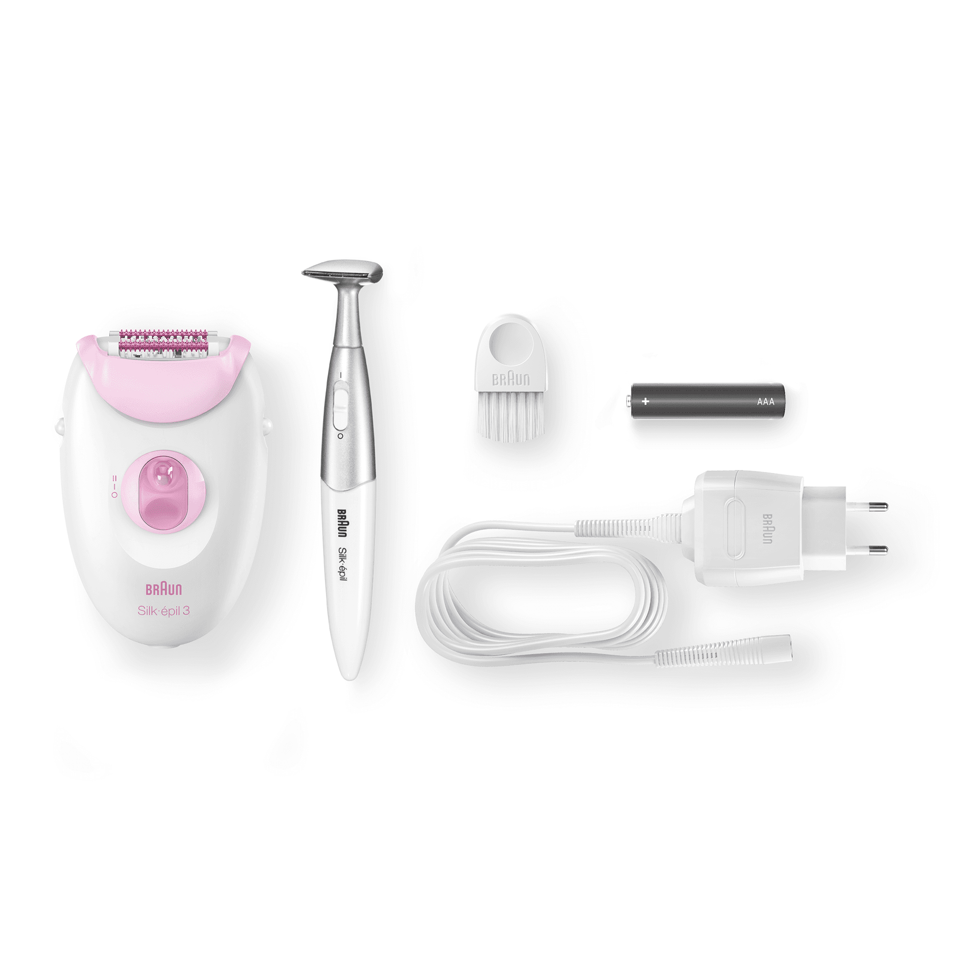 Braun Silk-épil 3 81647009 epilator 20 tweezers White, Rose – image 6