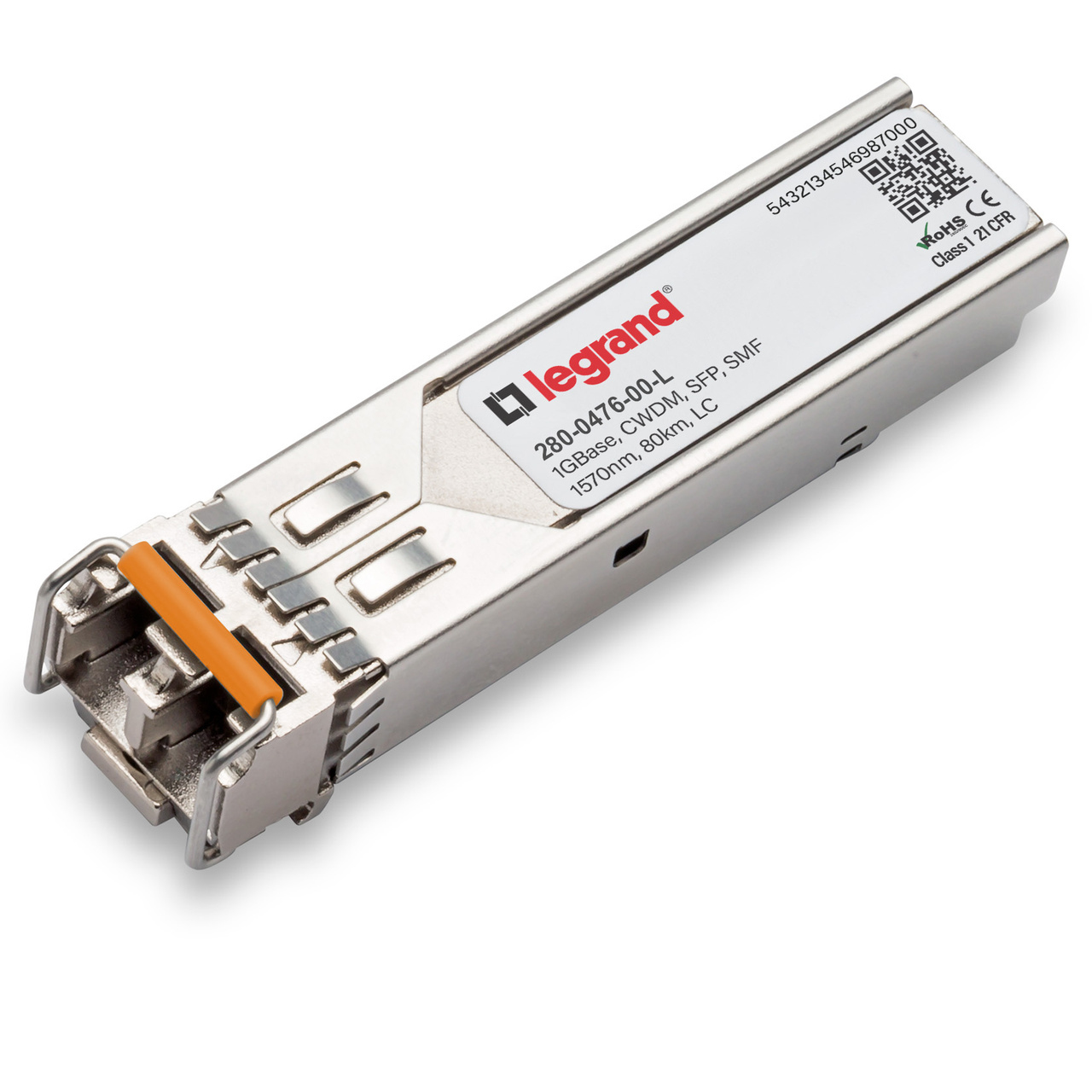 Legrand 280-0476-00-L network transceiver module Fiber optic 1000 Mbit/s SFP 1530 nm