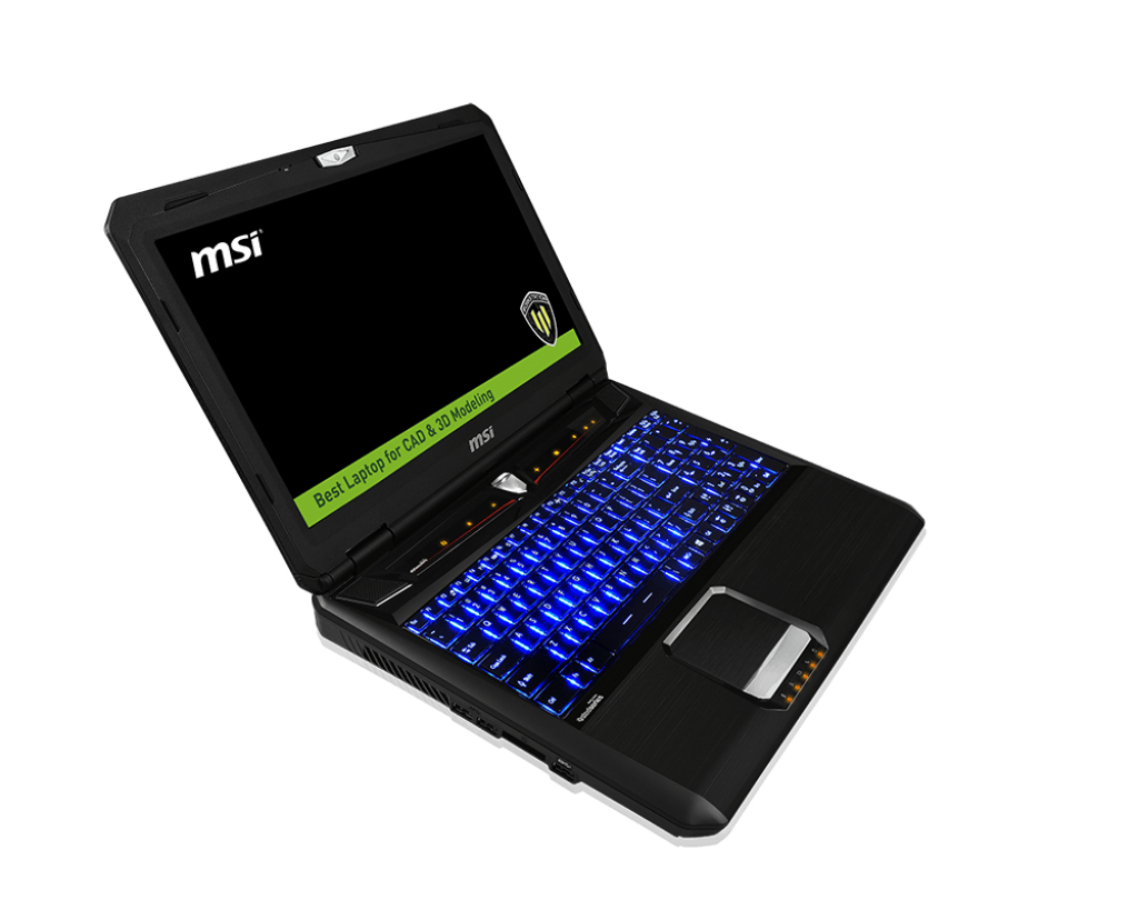 MSI Workstation WT60-2OJI716H11B Intel® Core™ i7 i7-4810MQ Mobile workstation – image 3