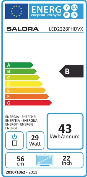 Salora LED2228FHDVX TV – image 3