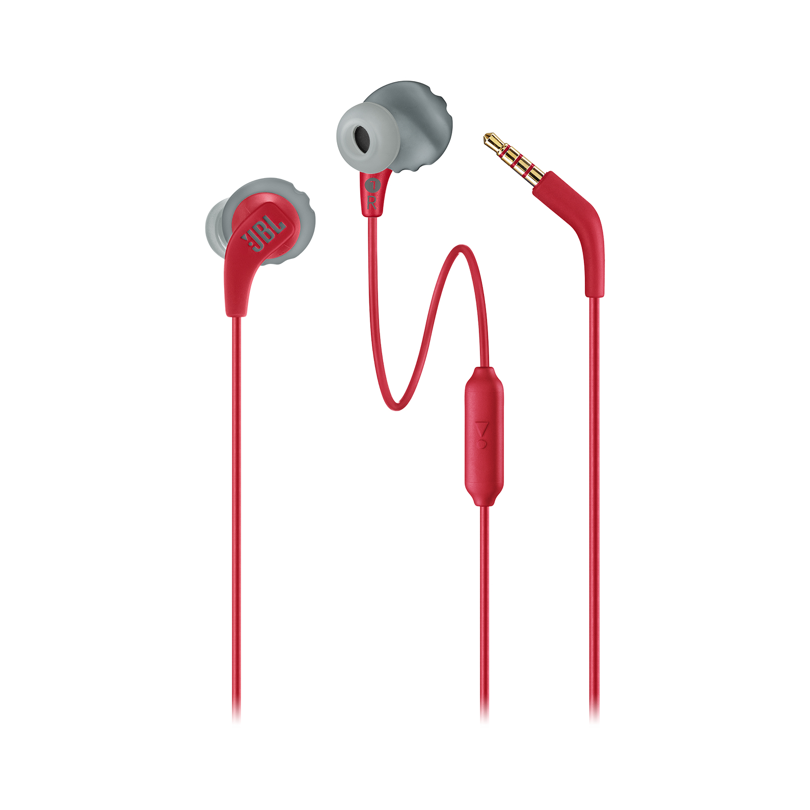 JBL Endurance Run Headset Wired In-ear, Ear-hook Sports Red