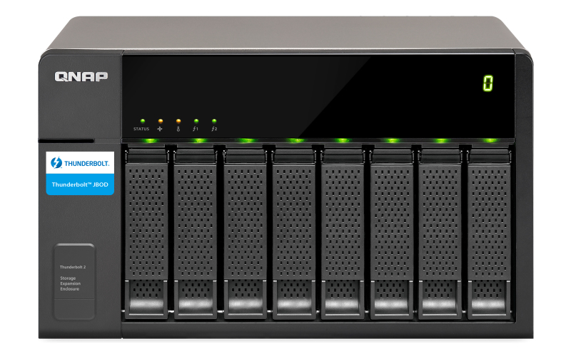 QNAP TX-800P 24TB 8x3TB Seagate Exos 8 Bay NAS Desktop