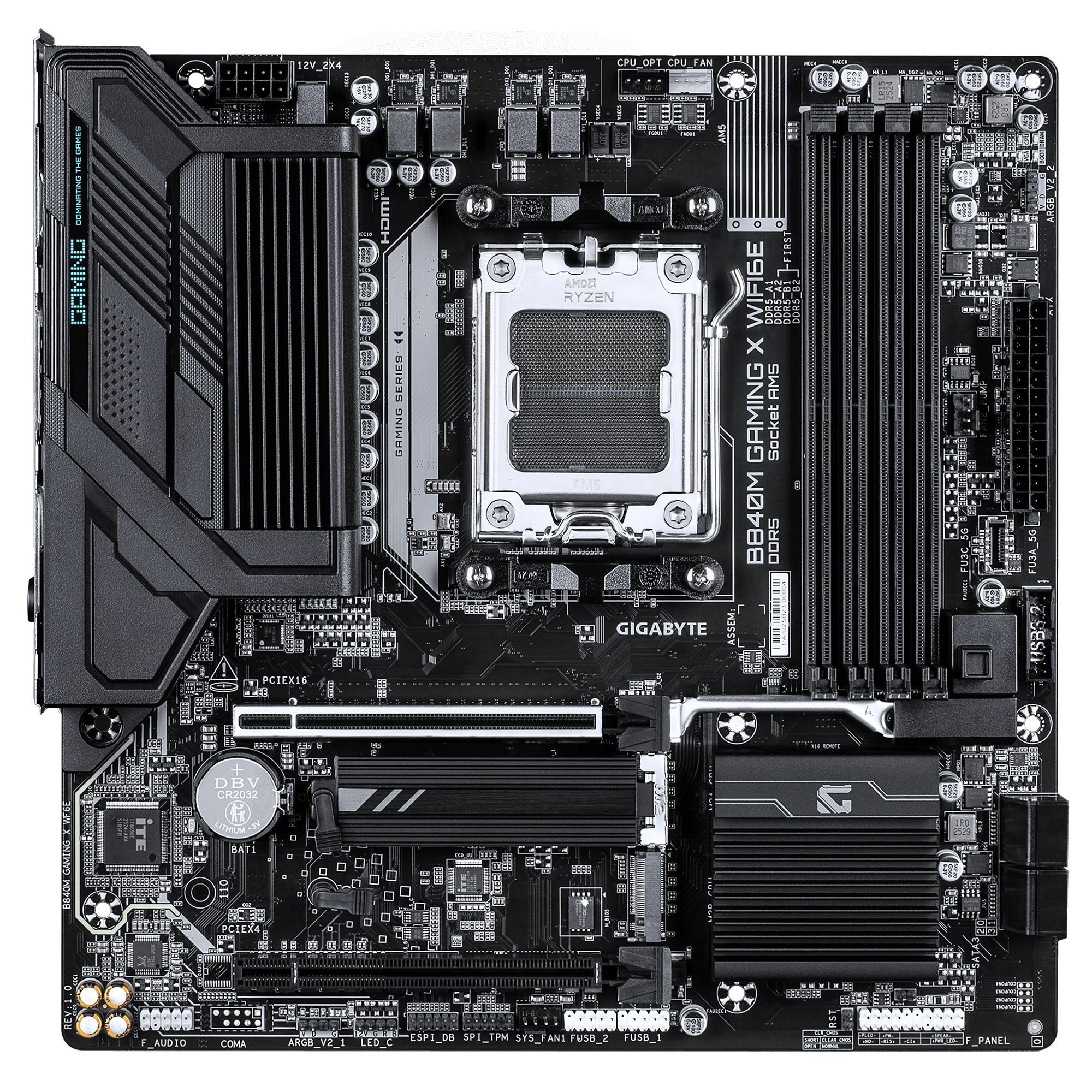 Gigabyte B840M Gaming X WiFi6E      (B840,AM5,mATX,DDR5)