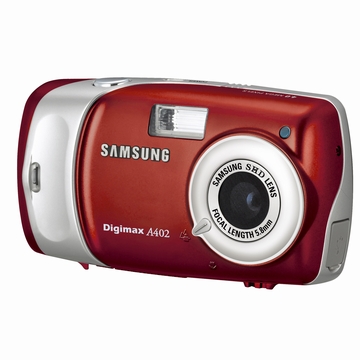 Samsung Camera Samsung Digimax A402 red