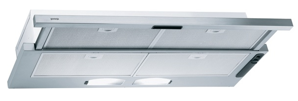 Gorenje DF9135X Semi built-in (pull out) Metallic 722 m³/h