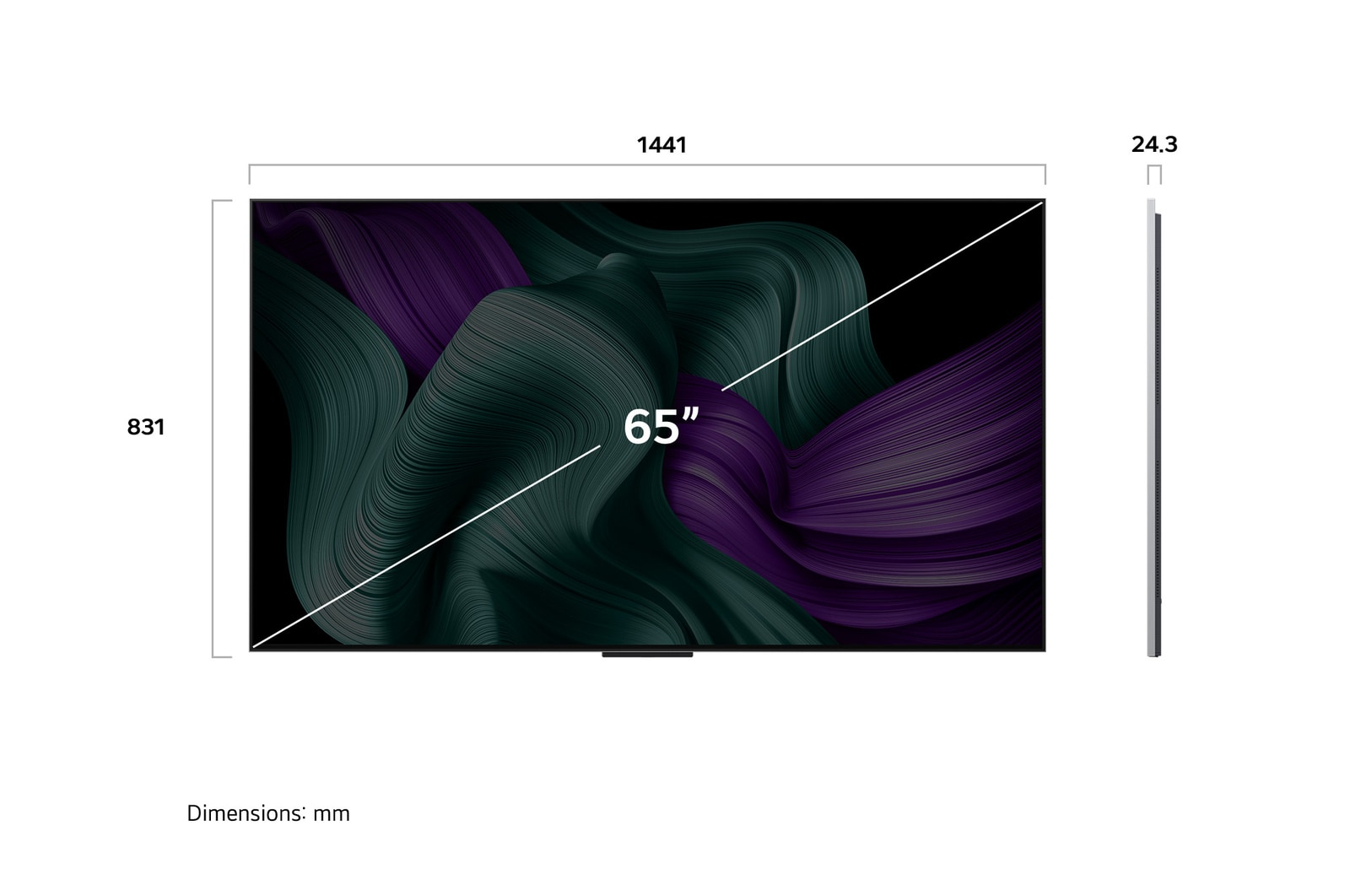 LG OLED65M59LA.AVS TV – image 2