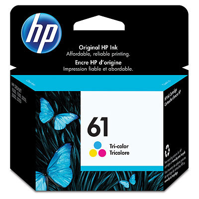 HP 61 Tri-color Ink Cartridge