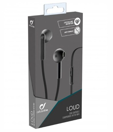 Cellularline LOUDBK headphones/headset Wired In-ear Black – image 3