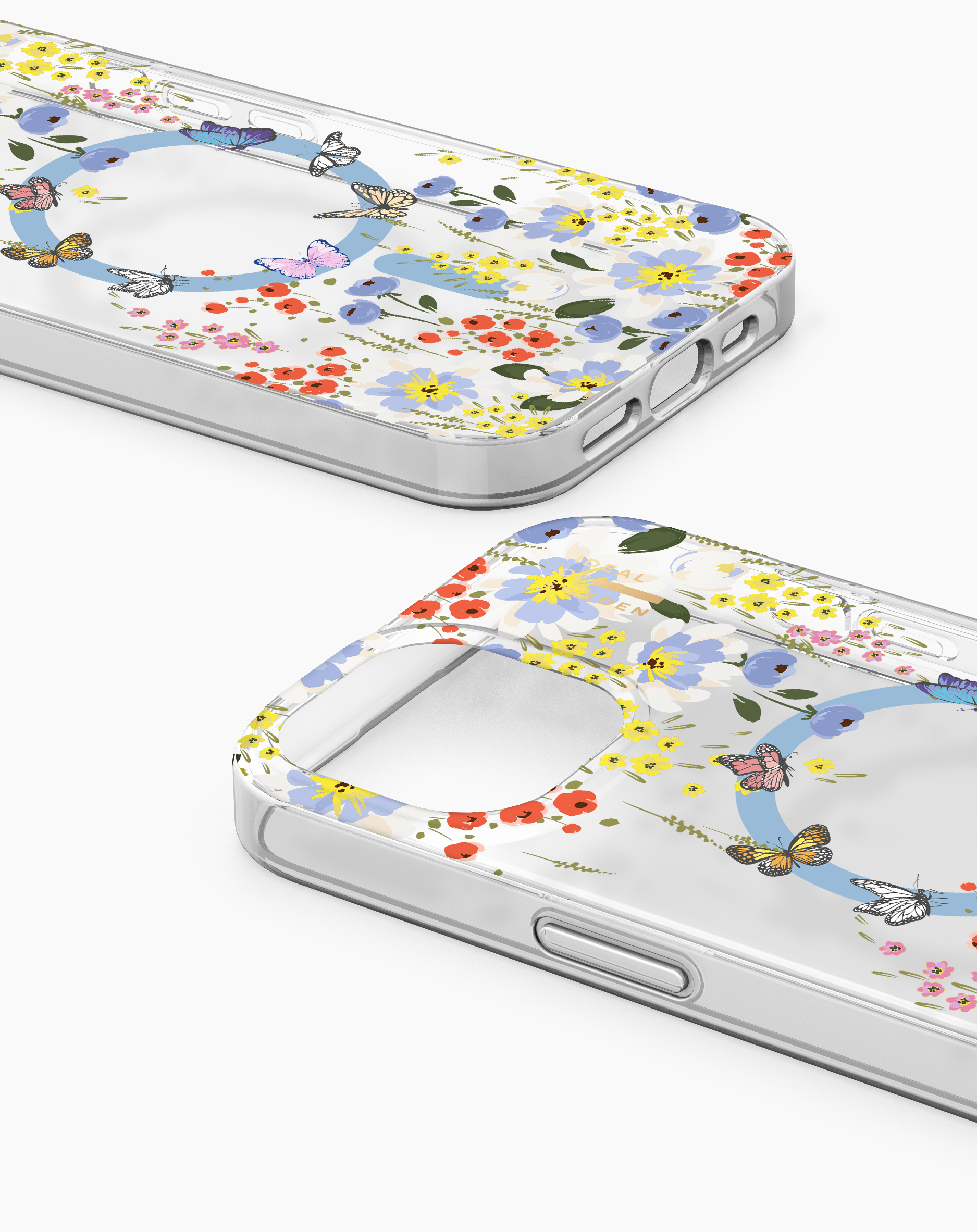 iDeal of Sweden Clear Case MagSafe iPhone 13 / 14 / 15 / 16e Artistic Garden – image 3