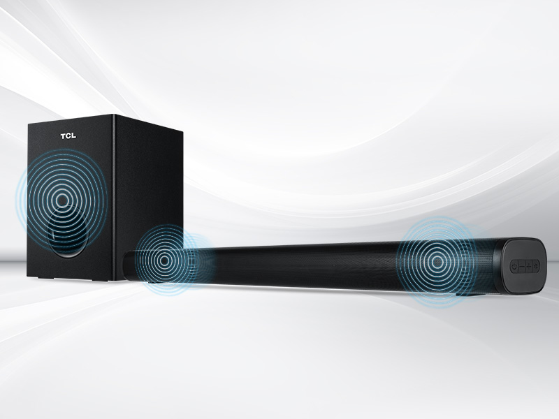 TCL S S522W soundbar speaker Black 2.1 channels – image 5