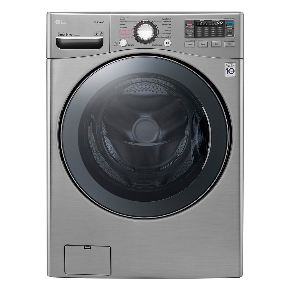 LG F2K2CHK2T washer dryer Freestanding Front-load Graphite – image 1