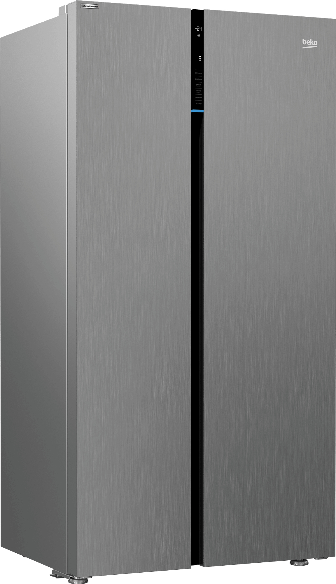 Beko GN163122X side-by-side refrigerator Freestanding – image 2