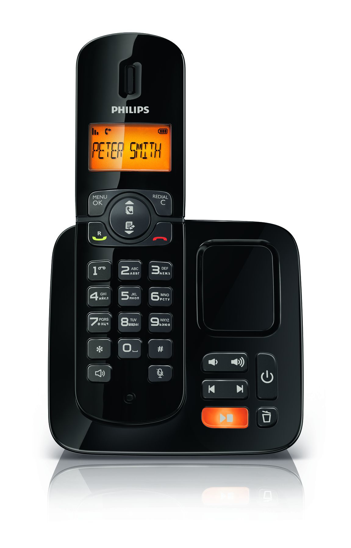 Philips BeNear Cordless phone with answering machine CD1861B/RU – image 2
