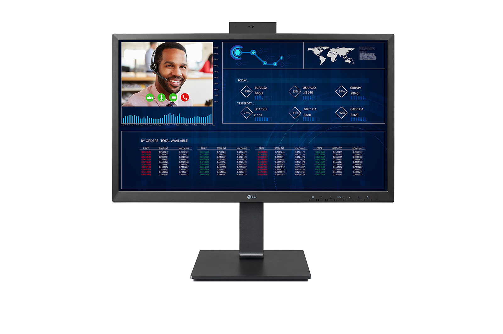 LG 24CQ651I-6P All-in-One PC IntelÂ® CeleronÂ® J4105 61 cm (24") 1920 x 1080 Pixel All-in-One thin client 4 GB DDR4-SDRAM 1