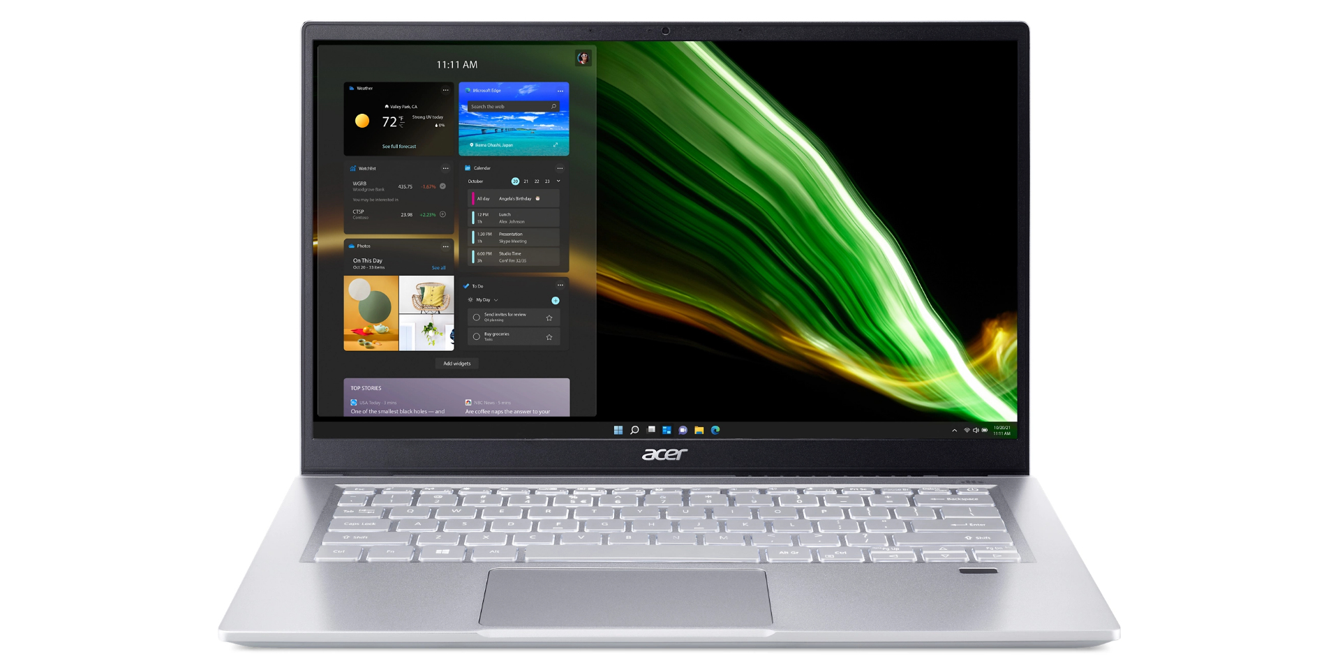 Acer Swift 3 SF314-43-R403 AMD Ryzen™ 5 5500U Laptop – image 1