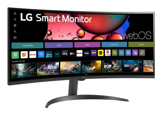 LG 34SR60QC-B computer monitor – image 2