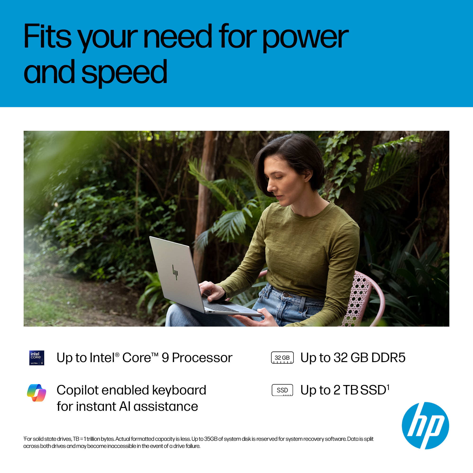 HP OmniBook 7 16-az0502sa Intel Core 5 210H Laptop 40.6 cm (16″) 2K 24 GB DDR5-SDRAM 1 TB SSD Wi-Fi 6E (802.11ax) Windows 11 Home Silver image 15