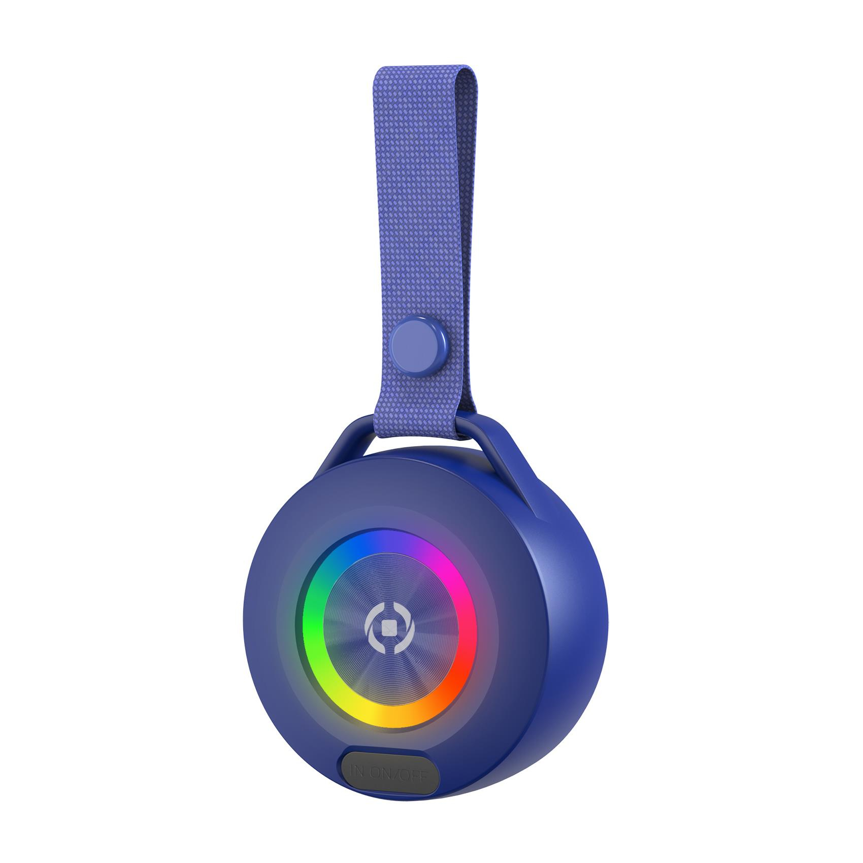 Celly LIGHTBEATBL portable/party speaker Stereo portable speaker Blue
