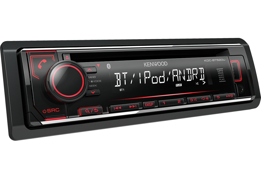 Kenwood KDC-BT520U car media receiver Black – image 2