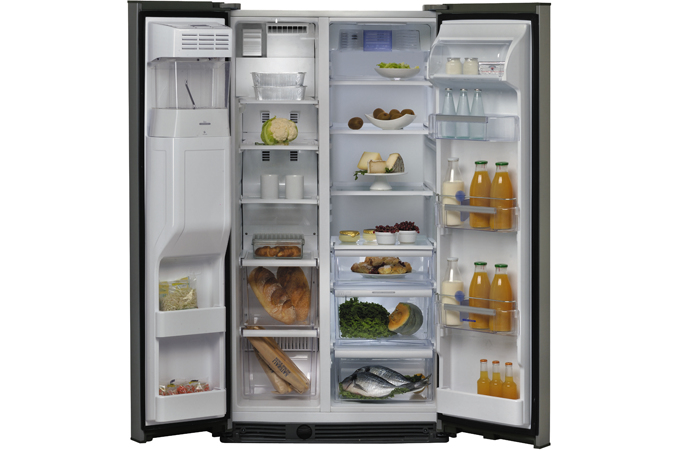 Whirlpool WSF5574A+X side-by-side refrigerator Freestanding – image 2