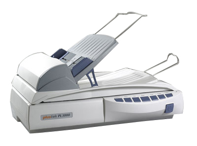 Plustek SmartOffice PL3000 Flatbed & ADF scanner A4 Grey, White
