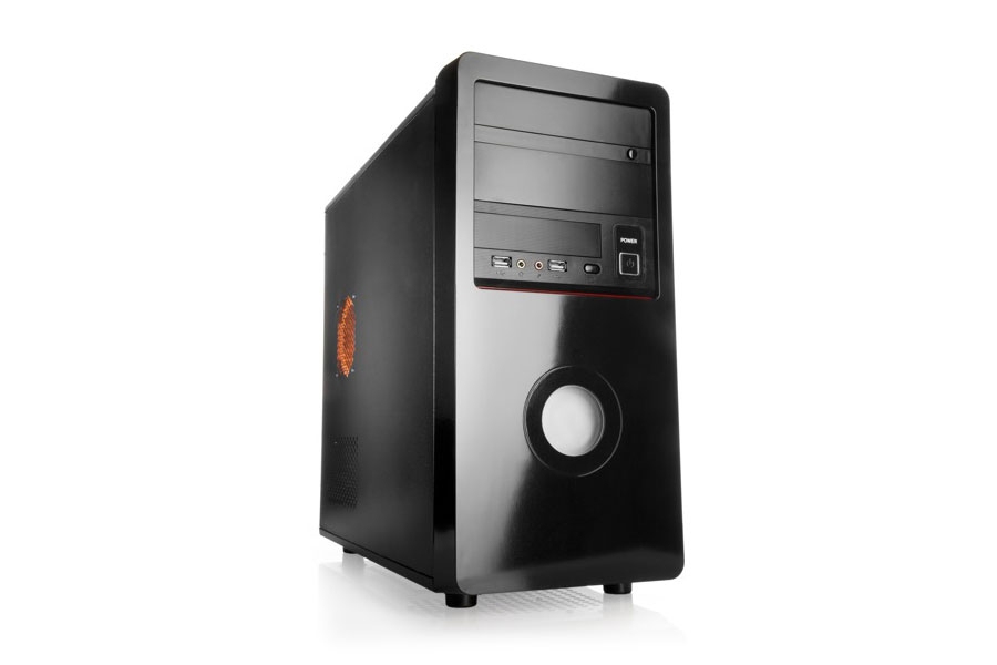 itek IT1203B computer case Midi Tower Black – image 1