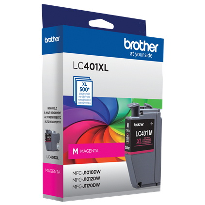 Brother LC401XLMS ink cartridge 1 pc(s) Original High (XL) Yield Magenta – image 6