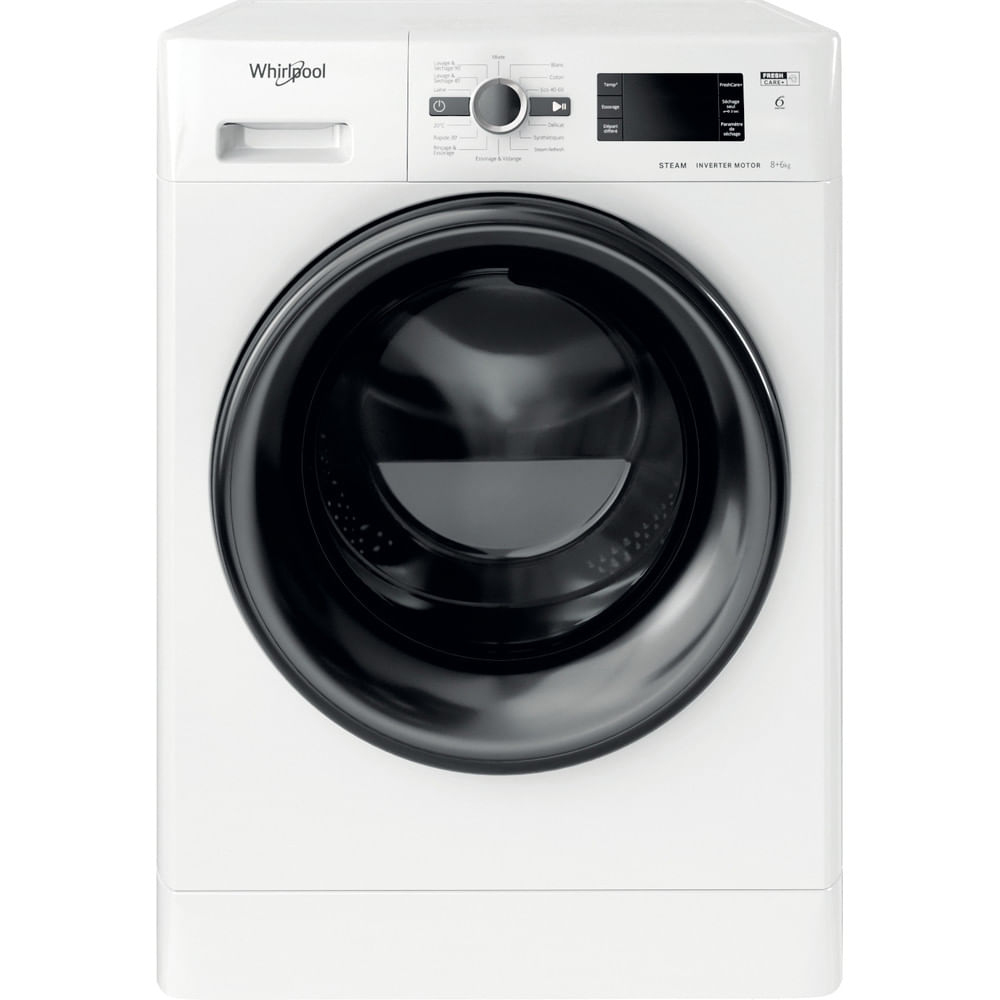 Whirlpool FWDGP861483BVFRN washer dryer Freestanding Front-load White – image 2