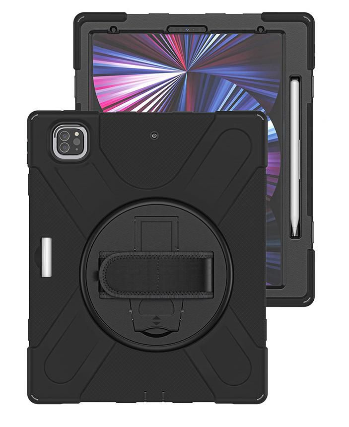 eSTUFF AUSTIN Defender Case for iPad Pro 12.9 2020/2018 - Black – image 5