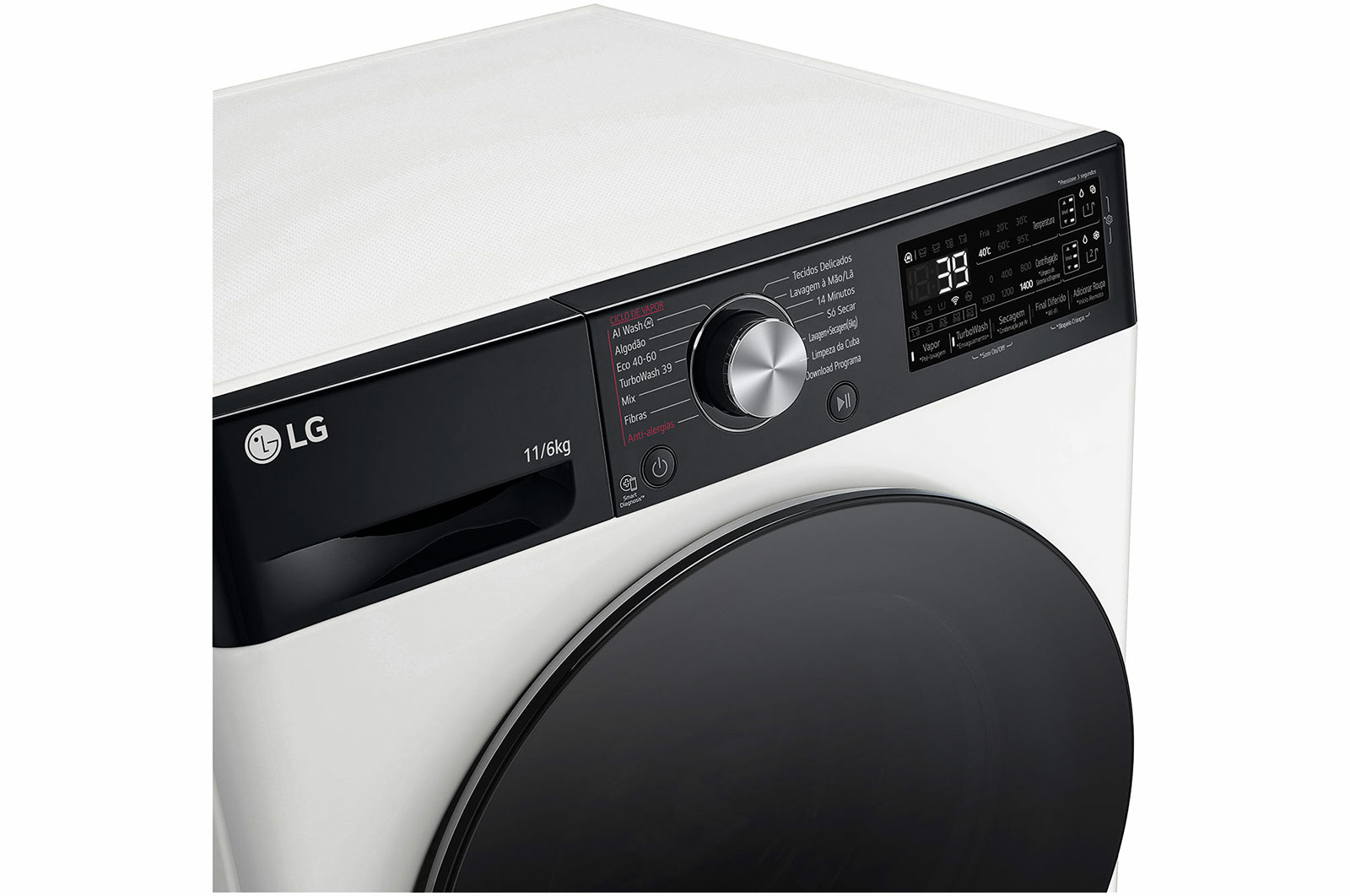 LG F4DR7511SGH.ABWQPPT washer dryer Freestanding Front-load White – image 2
