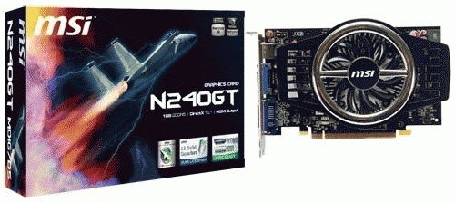 MSI N240GT-MD1G/D5 graphics card GeForce GT 240 – image 2