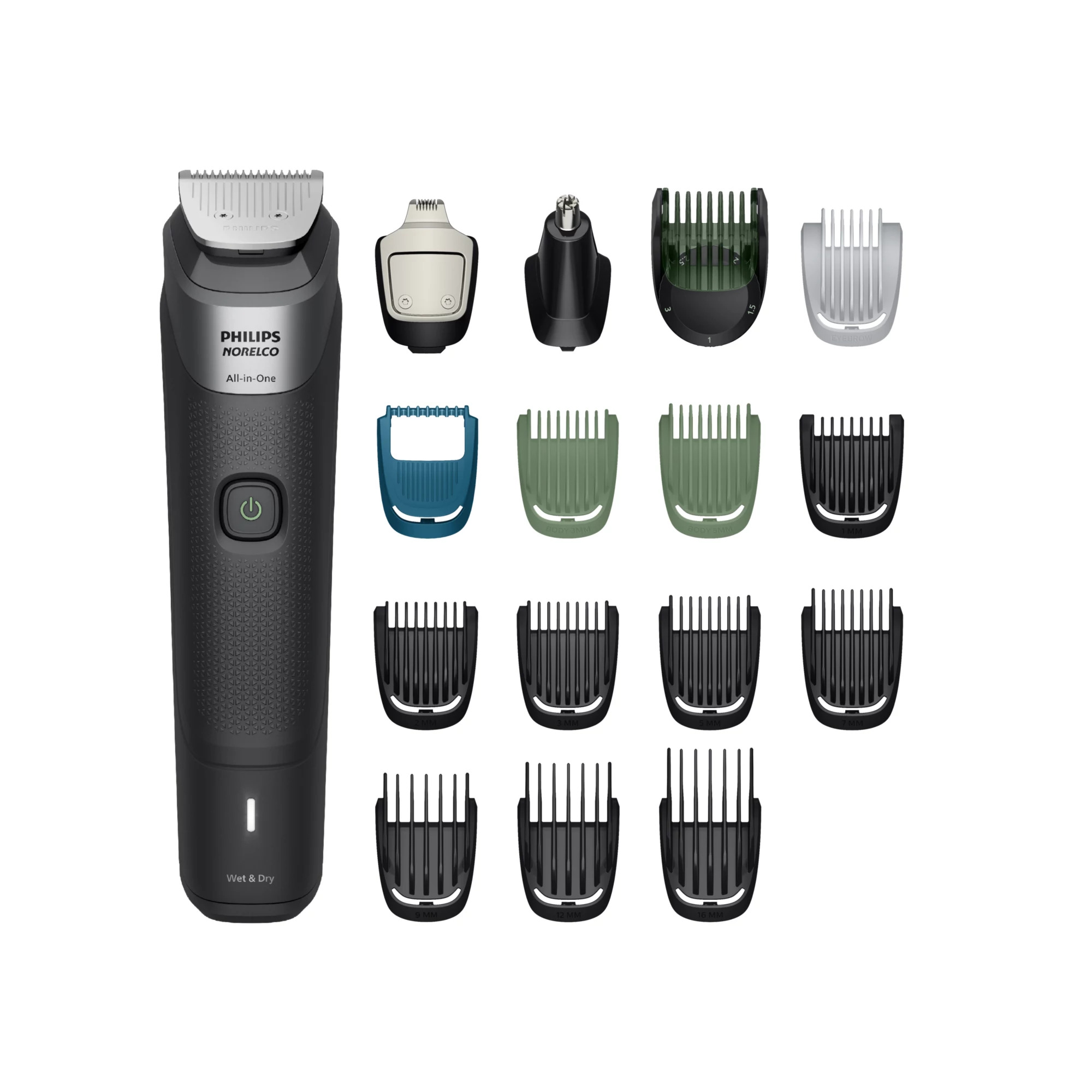 Philips MG5965/49 hair trimmers/clipper Black 17 Lithium-Ion (Li-Ion)