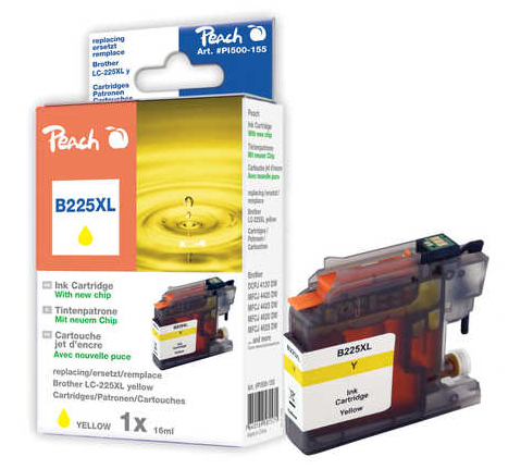 Peach 319570 ink cartridge Yellow