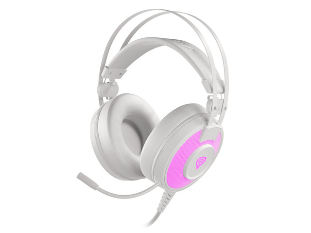 GENESIS NSG-1869 headphones/headset Wired Head-band Gaming White – image 4