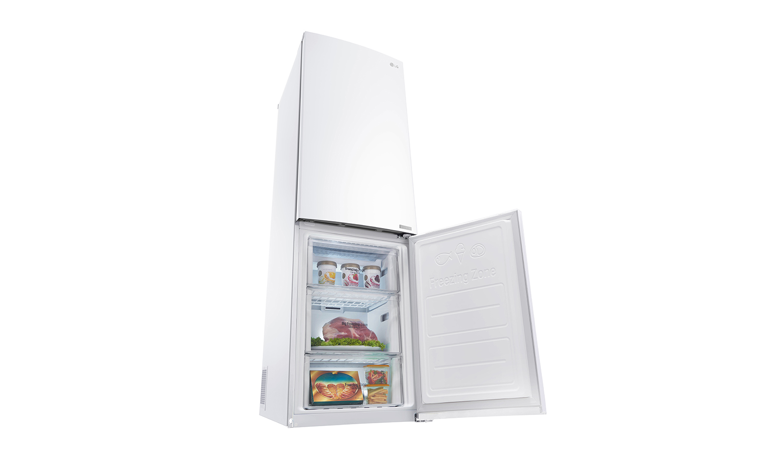 LG GBB59SWRZS fridge-freezer Freestanding – image 8