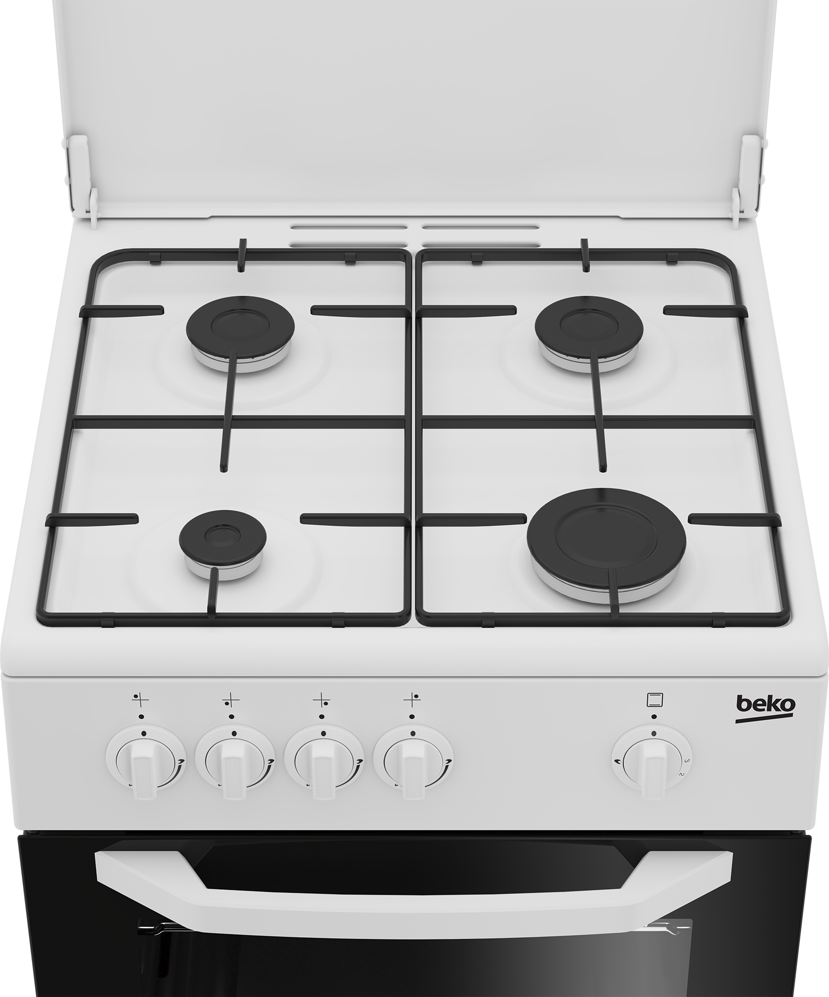 Beko CSG42009DW Freestanding cooker Gas White – image 4
