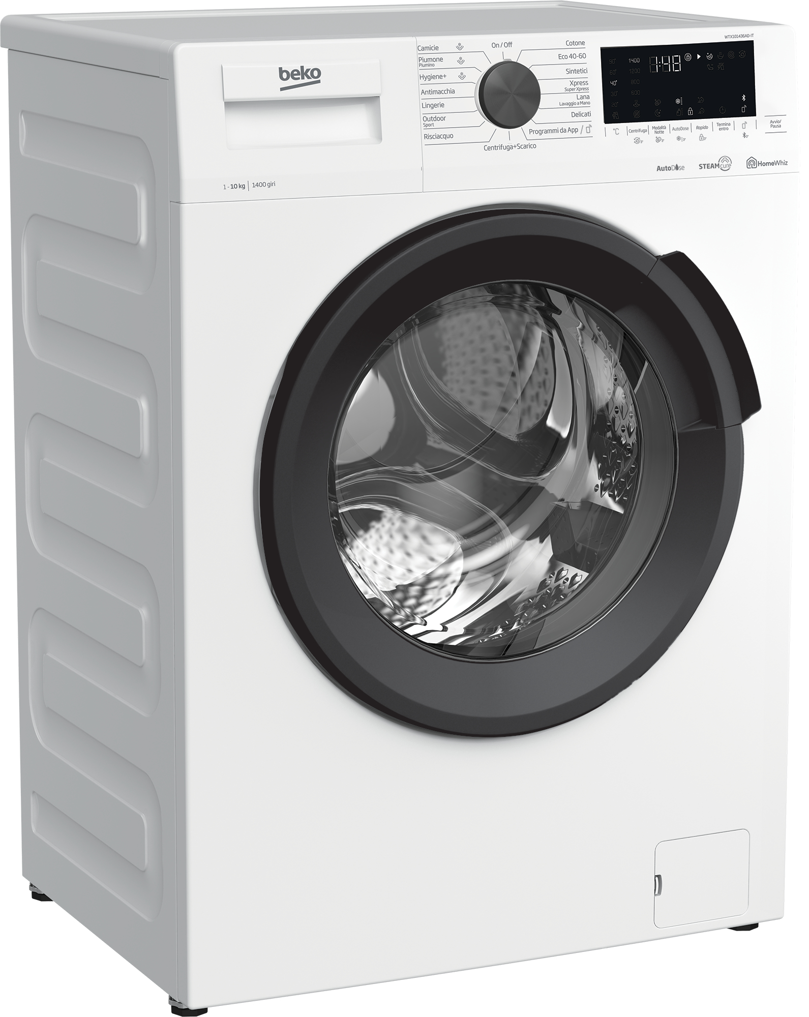 Beko WTX101436A washing machine Front-load – image 2