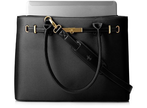 HP 15.6 Black Women Premium Tote Milano