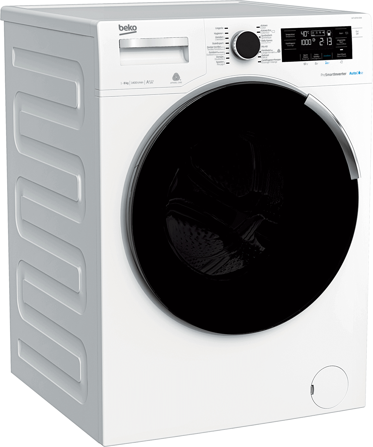 Beko WTV8744XDW washing machine Front-load – image 2