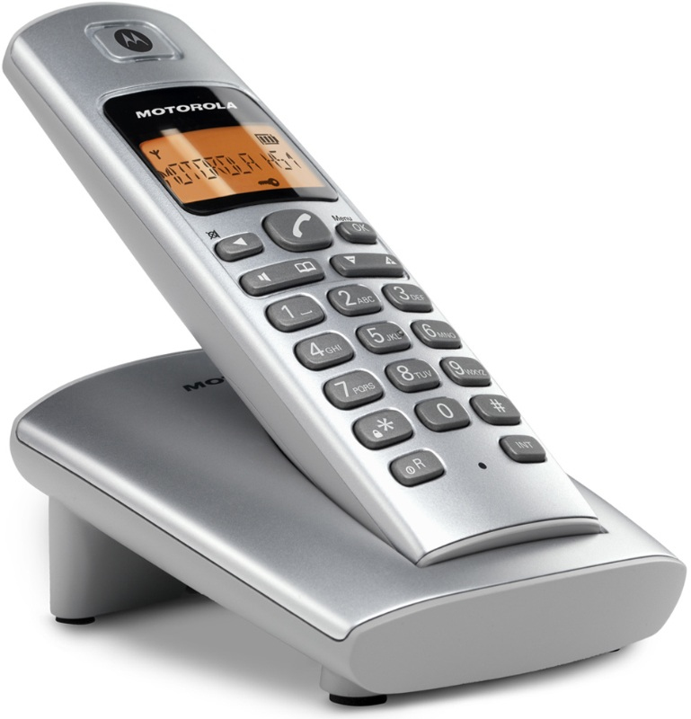Motorola D401 Caller ID Silver