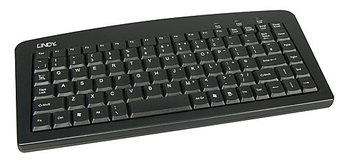 Lindy 21832 keyboard Mouse included Office USB AZERTY French Black