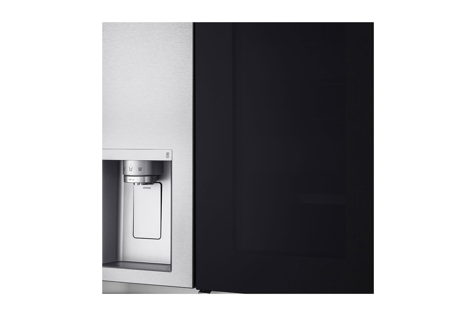 LG InstaView GSXV91MBAF side-by-side refrigerator Freestanding – image 6