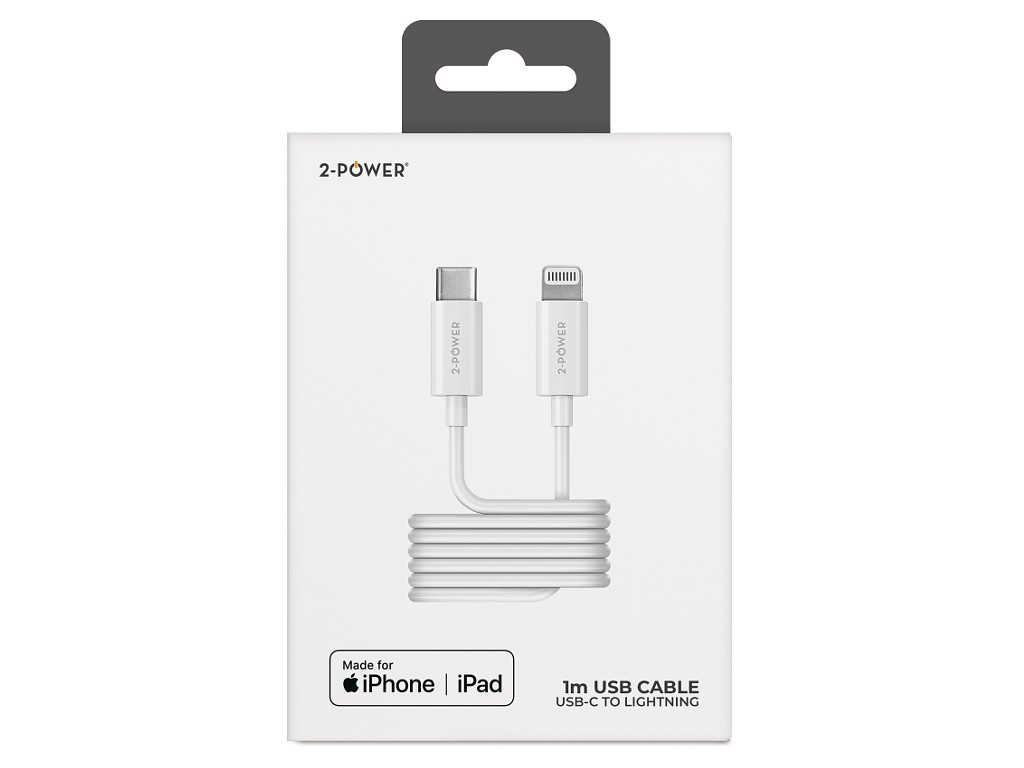 2-Power 2PUC1M03W mobile device charger White – image 2