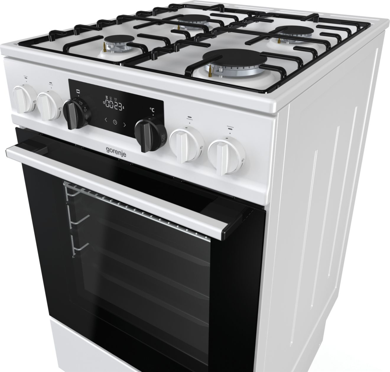 Gorenje K5351WH cooker Freestanding cooker Electric Gas White – image 5