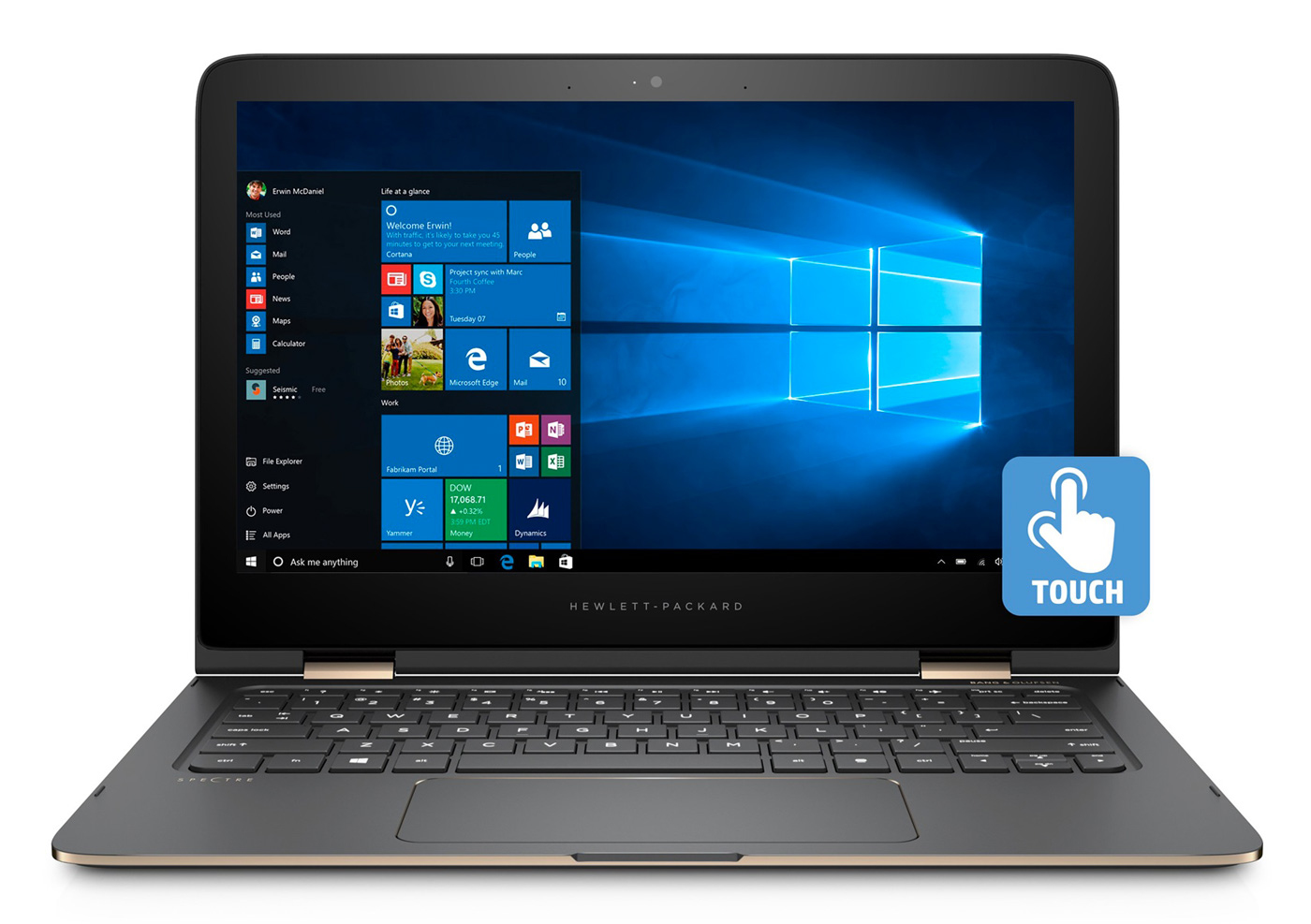 HP Spectre x360 13-4200nd Intel® Core™ i7 i7-6560U Laptop – image 1