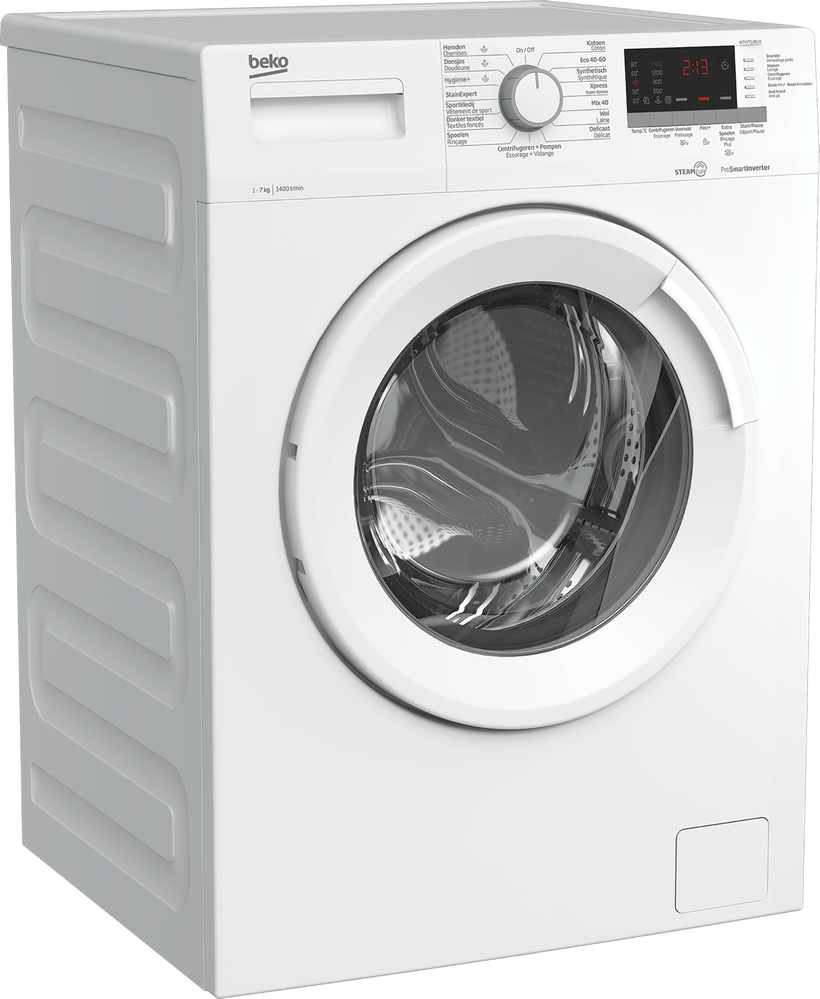 Beko WTV7712BLS1 washing machine Front-load – image 2